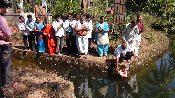 ಸಚಿವ ಜೈನ್‌ರಿಂದ ನಂದಿನಿ ನದಿಗೆ ಬಾಗಿನ ಸಮರ್ಪಣೆ
